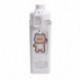 Űrtartalom: 900 ml - Kawaii Bear kulacs lányoknak Aranyos műanyag nyári iskolai italos palack csészékkel BPA mentes 700