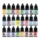 Szín: készlet - 24 színű epoxigyanta pigment átlátszó UV gyanta színező gyanta festék kézműves