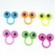 Fém szín: MULTI - 50 db/szett Eye Finger Puppets Googly Eyes Rings Eyeball Ring Kit gyerekeknek parti dekorációhoz