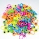 Fém szín: MULTI - 50 db/szett Eye Finger Puppets Googly Eyes Rings Eyeball Ring Kit gyerekeknek parti dekorációhoz