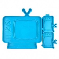 Szín: kék-A - 1 db DIY Telivision képkeret szilikon tálca formakészlet gyanta forma otthoni dekoráció TV-alakú