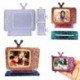 Szín: kék-A - 1 db DIY Telivision képkeret szilikon tálca formakészlet gyanta forma otthoni dekoráció TV-alakú