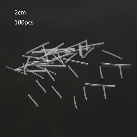 Szín: 2cm 100db - 200db/100db puha szilikon fülbevaló hátoldalak gumi fülbevaló biztonsági hátdugó csere horoggal