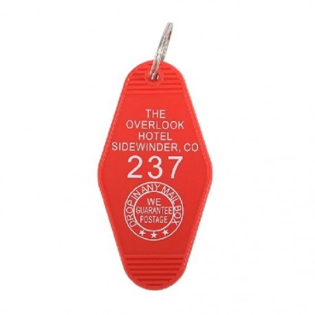 Szín: D - 1db Hotel szoba 237 Key Tag Hotel Motel kulcstartó The Overlook Hotel Sidewinder CO Inspired Key Tag kulcstartók