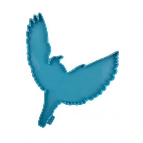 Szín: BL-3 - 4 db/1 db Flying Bird sorozat falra akasztható kulcstartó forma szilikon epoxigyanta formák barkácsolás