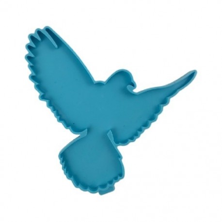 Szín: BL-1 - 4 db/1 db Flying Bird sorozat falra akasztható kulcstartó forma szilikon epoxigyanta formák barkácsolás