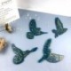 Szín: BL-1 - 4 db/1 db Flying Bird sorozat falra akasztható kulcstartó forma szilikon epoxigyanta formák barkácsolás