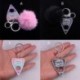 Szín: B - 1 db női kulcstartó többszínű lapos hátú gyanta Ouija Planchette Charms gradiens deszka kulcstartó plüss