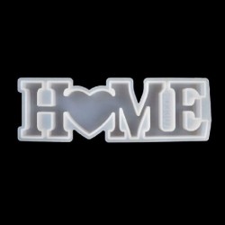 Szín: 7HH1107874-3301 - 1 db Love Home Családi Szilikon Forma Love Resin Forma Love Sign Word Epoxy gyanta formák
