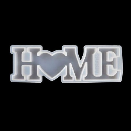 Szín: 7HH1107874-3301 - 1 db Love Home Családi Szilikon Forma Love Resin Forma Love Sign Word Epoxy gyanta formák