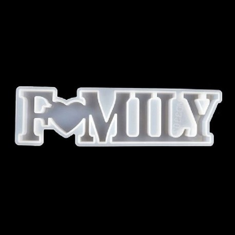 Szín: 7HH1107874-3302 - 1 db Love Home Családi Szilikon Forma Love Resin Forma Love Sign Word Epoxy gyanta formák