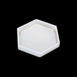 Szín: 2 - Szilikon forma DIY csésze szőnyeg alátét kézzel készített formák kézműves epoxigyanta geometriai forma