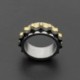 A gyűrű mérete: 8 - 1 db szorongásgátló gyűrűk nőknek férfi Fidget Spinner Band Gear Spinner Ring Fidget gyűrűk