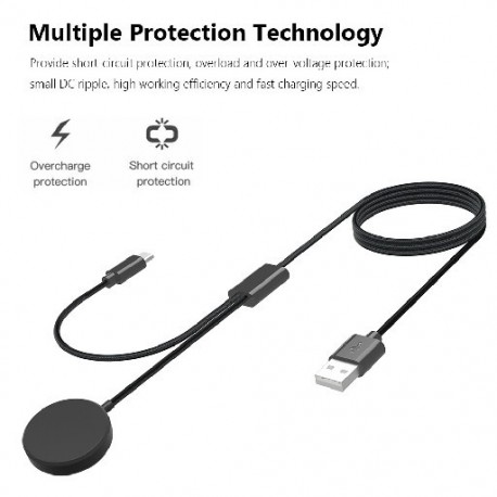 Töltőkábel Samsung Galaxy Watch 4 Classic USB Type-C PD gyorstöltő dokkolóhoz Galaxy Watch 3 4 Active 2 1