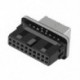 USB 3.0 belső fejléc USB 3.1/3.2 C típusú elülső E típusú adapterhez USB3.0 19P/20P TYPE-E átalakító számítógép