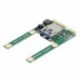 Mini PCI-E - USB 3.0 PCI Express adapter bővítőkártya laptop PCI Express PCIe - USB 3.0 átalakító felszállókártya