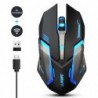 RGB vezeték nélküli egér 2.4G Bluetooth újratölthető egér némítás irodai számítógép egerek LED