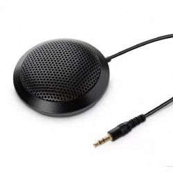 Szín: 3,5 mm - Konferencia USB-mikrofon, többirányú kondenzátor számítógépmikrofon Plug and Play némítógombos