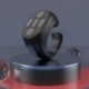 Fekete szín - TikTok Ring távirányítóhoz Hordozható Bluetooth mobiltelefon szelfi videóvezérlő Ujjhegyes oldalforgató