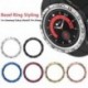 Szín: kék - Fém gyűrűk Samsung Galaxy Watch 5 Pro-hoz 45 mm-es fém előlap Galaxy Watch5 Pro-hoz 45 mm-es okosóra