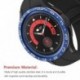 Szín: kék - Fém gyűrűk Samsung Galaxy Watch 5 Pro-hoz 45 mm-es fém előlap Galaxy Watch5 Pro-hoz 45 mm-es okosóra