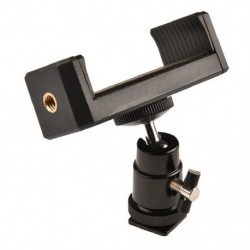 Univerzális mobil telefon klip tartó tartó állványra szerelhető monopod állvány 1/4 csavaros védőpapucs iPhone Samsung