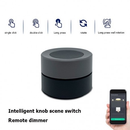 Tuya ZigBee intelligens gombos kapcsoló vezeték nélküli jelenet kapcsoló gomb vezérlő elemmel működő automatizálási