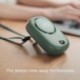 Fehér szín - Mini hordozható penge nélküli nyaki ventilátor USB újratölthető némító ventilátor 3 sebességes