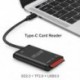 USB C HUB memóriakártya olvasó USB 3.1 Type C Multi Splitter OTG Adapter TF SD kártyaolvasó Samsung Lenovo Xiaomi Macbook