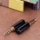 2db 3,5 mm-es 1/8 hüvelykes TRRS 4 pólusú dugós csatlakozó adapter barkácsfejhallgatóhoz, kétsávos javító