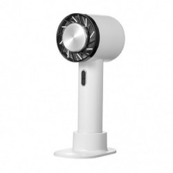Szín: fehér A - Mini hordozható kézi ventilátor Hideg kompressziós levegő hűtőventilátor 2200mAh USB újratölthető