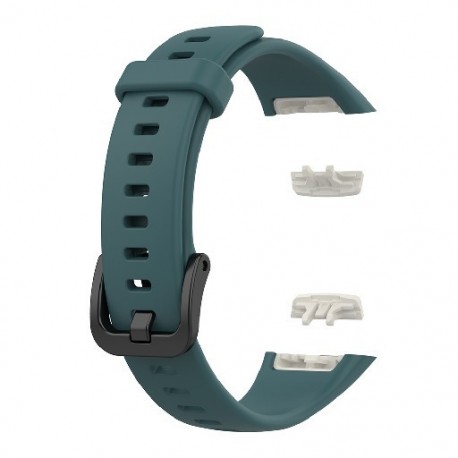 Szín: Cián - Csereszíj csuklópánt Huawei Band 6 Puha TPU Sport óraszíj óraszíj Honor Band 6 Szíj karkötő szíj