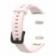Szín: világos rózsaszín - Csereszíj csuklópánt Huawei Band 6 Puha TPU Sport óraszíj óraszíj Honor Band 6 Szíj