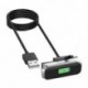Szín: 15 cm - Töltőkábel Samsung Galaxy Fit e SM-R375 Smart csuklópántos töltődokkolóhoz Galaxy Fit e SM-R375 USB