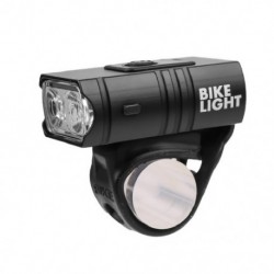 Szín: USB kábel nélkül - T6 LED kerékpáros lámpa első USB újratölthető MTB országúti hegyi kerékpár lámpa