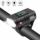 Szín: USB kábel nélkül - T6 LED kerékpáros lámpa első USB újratölthető MTB országúti hegyi kerékpár lámpa