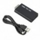 PS2-HDMI-kompatibilis 480i/480p/576i audio-videó átalakító adapter 3,5 mm-es hangkimenettel, támogatja az összes PS2