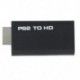 PS2-HDMI-kompatibilis 480i/480p/576i audio-videó átalakító adapter 3,5 mm-es hangkimenettel, támogatja az összes PS2