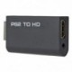 PS2-HDMI-kompatibilis 480i/480p/576i audio-videó átalakító adapter 3,5 mm-es hangkimenettel, támogatja az összes PS2