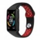 Szín: Cián fehér - Szilikon óraszíj Huawei Band 6 csuklópánthoz, légáteresztő sportóraszíj csere karkötő Huawei