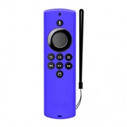 Szín: kék - Védőtok Szilikon hüvely Ütésálló csúszásgátló cserefedél Amazon Fire TV Stick Lite távirányító