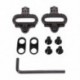 Hegyi kerékpáros cipők kapcsok Shimano SH51 SPD MTB kapcsok készlet Pedál Klip Kerékpár pedál Clip Speed Calas Tocas