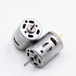 RS-385 12V-os kefés egyenáramú motor nagy sebességű mikro egyenáramú motor szálcsiszolt fém rozsdamentes acél