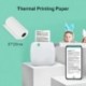 Szín: 5db - 5 tekercs hőnyomtató papír 57x25 mm hőnyomtató papír fotónyomtatóhoz gyerekeknek fényképezőgép POS