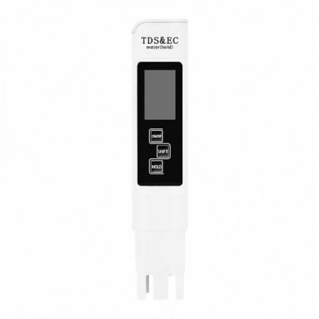 Szín: állvány - 3 az 1-ben TDS/Hőmérséklet/EC mérő Vízminőség-mérő toll TDS/EC teszter 0-9990ppm Vezetőképesség