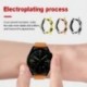 Szín: kék - TPU óra tok Huawei Watch GT 3 védőüveghez, teljes képernyővédő védőburkolat Huawei GT2 GT 3 42 mm-es 46