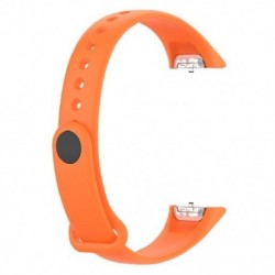 Szín: narancs - Óraszíj Samsung Galaxy Fit SM-R370 szíj csuklópánt karkötő TPE csere óraszíj Galaxy fit SM-R370