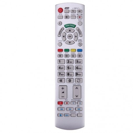 Távirányító csere Panasonic N2QAYB000504 TV-hez N2QAYB000673 N2QAYB000785 TX-L37EW30 N2QAYB000572 távirányítóhoz