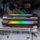 Szín: A - Alumínium ARGB M.2 SSD merevlemez hűtőborda hűtő 5V 3 tűs NVME NGFF M2 2280 szilárdtest merevlemez radiátor