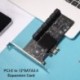 SA3112J PCIE adapter 12 portos PCI-Express X1-SATA 3.0 vezérlő bővítőkártya 6 Gbps nagy sebességű PCIe-SATA III adapter